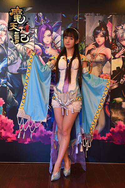 《魔天记》SNH48现身《魔天记》发布会引爆全场