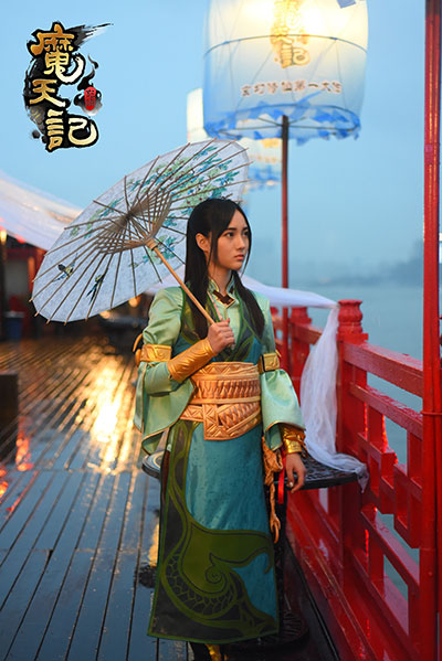 《魔天记》SNH48现身《魔天记》发布会引爆全场