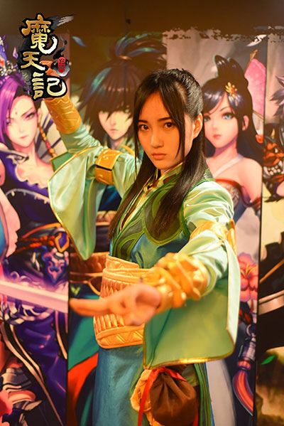 《魔天记》SNH48现身《魔天记》发布会引爆全场